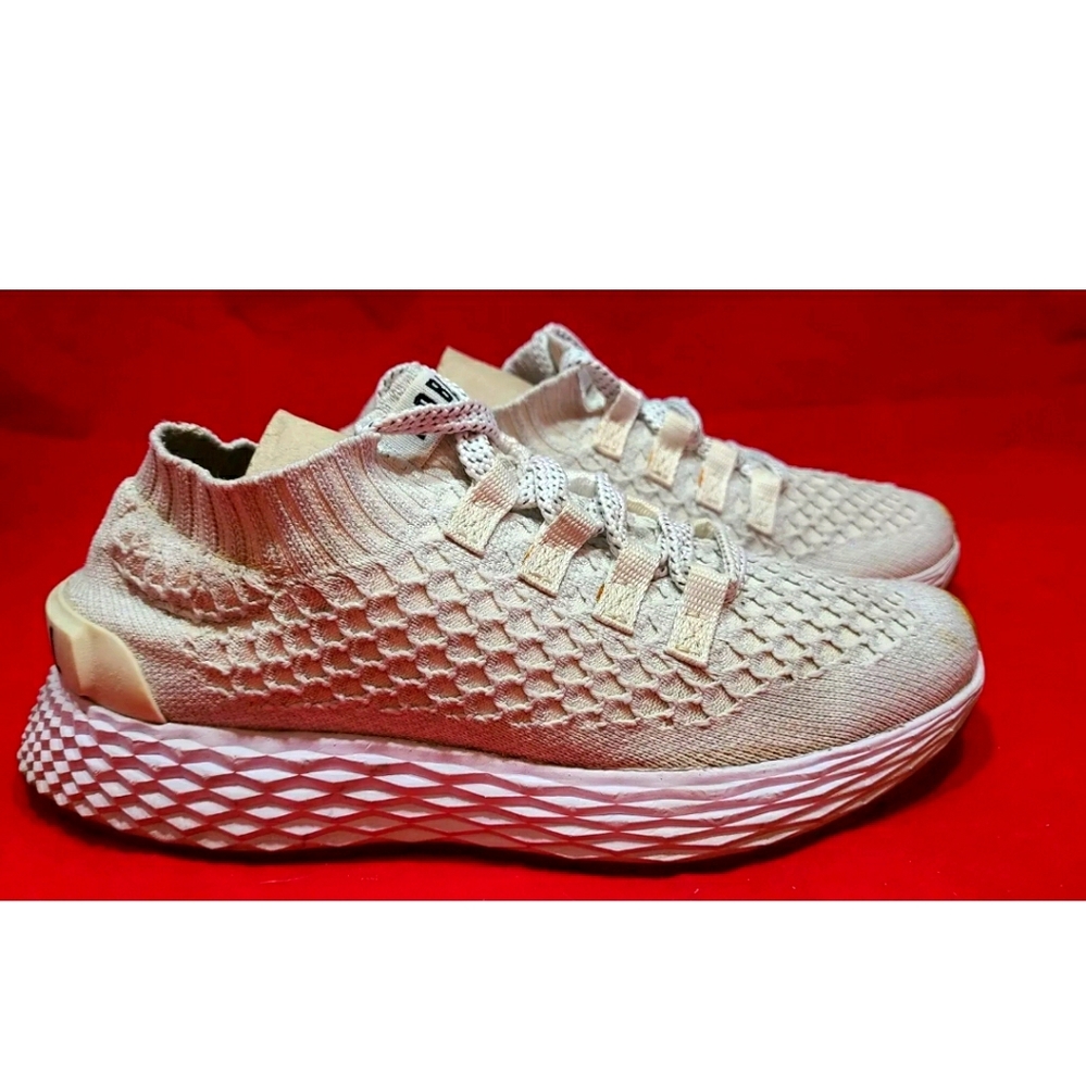 Nobull White Diamond Knit Trainers-Crossfit Weight
